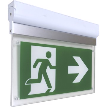 ECOtech Exit skilt, topmonteret
